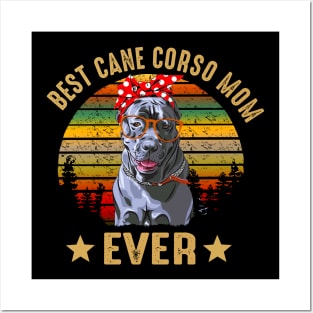 Best Cane corso Mom Ever Posters and Art